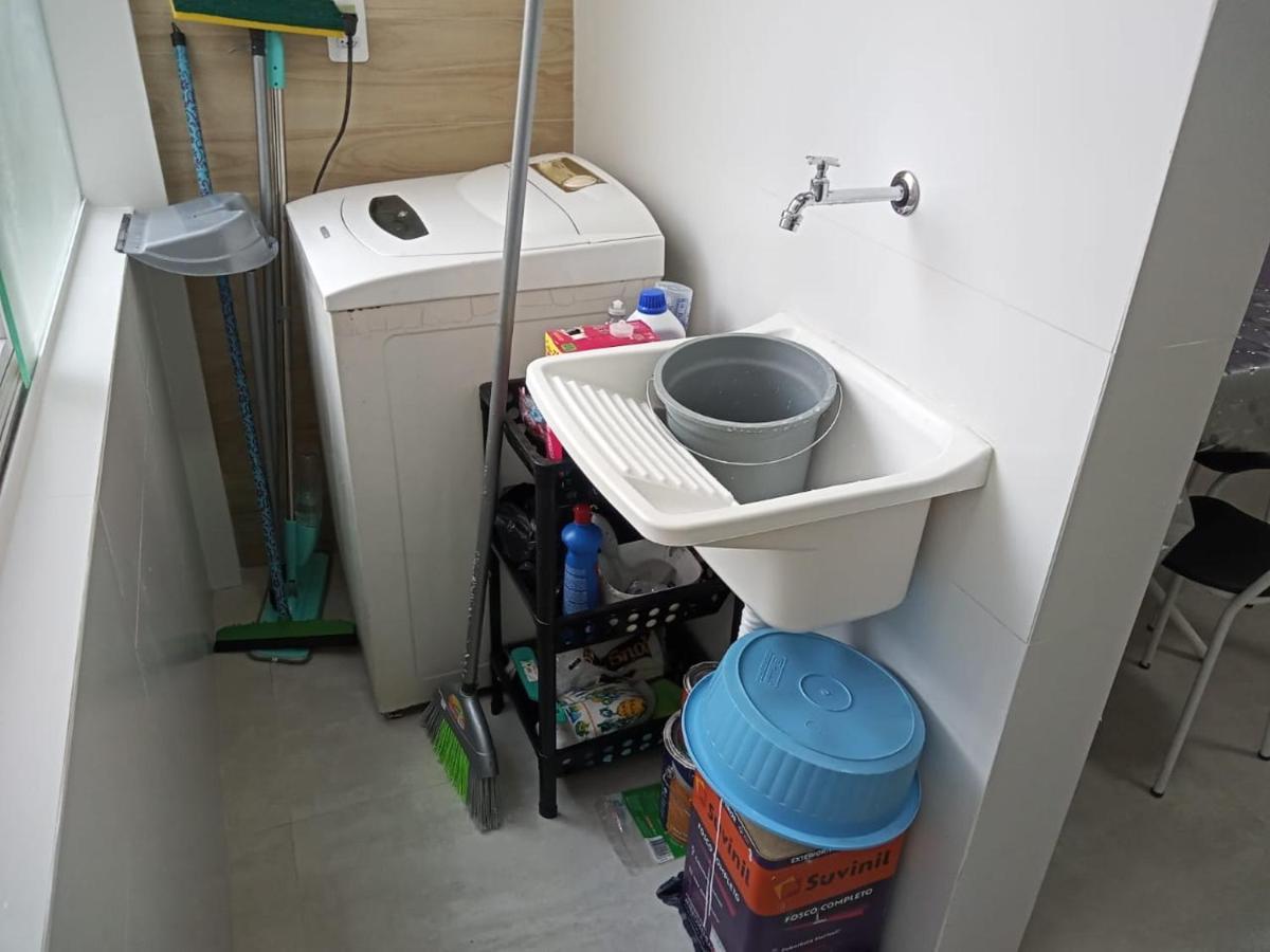 Apartamento Belezura No Embare Apartment Santos  Bagian luar foto